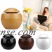 Ultrasonic Essential Oil Diffuser, LED Touch Aromatherapy Aroma Cool Mist Humidifier, USB Power Supply for Office Home Bedroom(Brown)   566210746